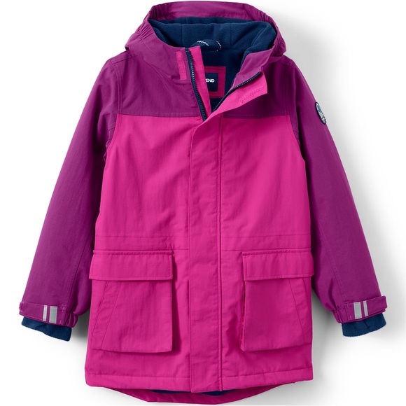 Lands' End Kids Waterproof Insulated Winter Parka - Picture 10 of 12